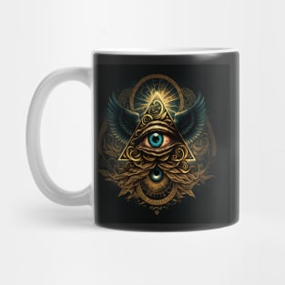 illuminati-inspired, eye Mug